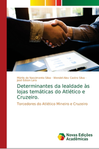 Determinantes da lealdade às lojas temáticas do Atlético e Cruzeiro.