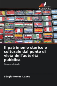 Il patrimonio storico e culturale dal punto di vista dell'autorità pubblica