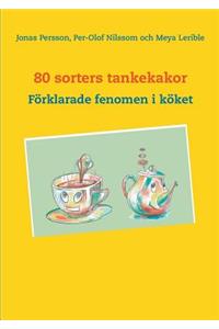 80 sorters tankekakor