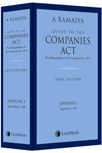 A Ramaiya Guide to the Companies Act