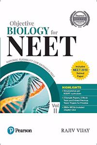 Objective Biology for NEET by Pearson - Vol.2 (Old Edition)