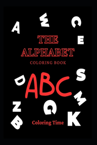 Alphabet Coloring Book A B C