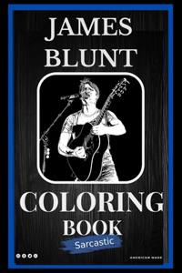 Sarcastic James Blunt Coloring Book