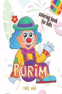 Purim Coloring book for kids