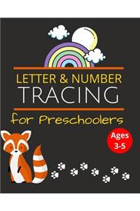 Letter & Number Tracing Book for Preschoolers