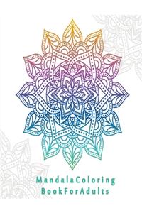 Mandala Coloring Book For Adults