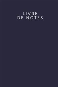 Livre de notes