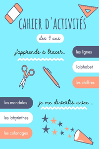 Cahier d'activités dès 4 ans