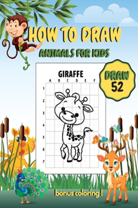 Draw 52 How To Draw Animals For Kids