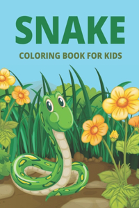 Snake Coloring Book For Kids