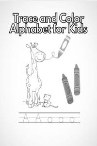 Trace and Color Alphabet for Kids