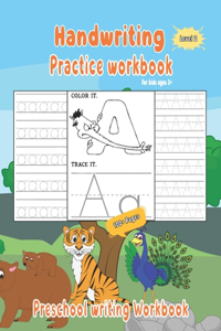 Handwriting Practice workbook for kids