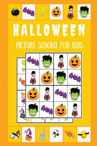Halloween Picture Sudoku For Kids