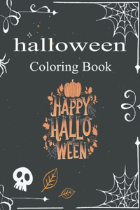 halloween Coloring Book Happy halloween