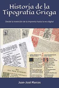 Historia de la Tipografía Griega