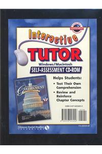 United States Government Democracy in Action, Interactive Tutor: Self-Assessment Software CD-ROM, Windows/Macintosh