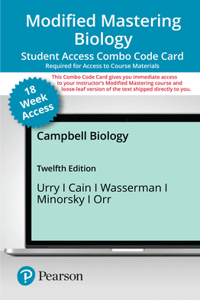 Modified Mastering Biology with Pearson Etext -- Combo Access Card -- For Campbell Biology (18-Weeks)