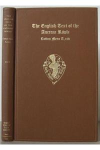 English Text of the Ancrene Riwle