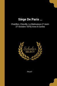 Siège De Paris ...