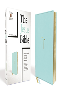 Jesus Bible, NIV Edition, Leathersoft, Blue, Comfort Print