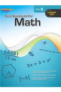 Core Standards for Math Reproducible Grade 6