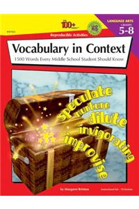 Vocabulary in Context, Grades 5 - 8