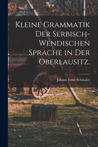 Kleine Grammatik der serbisch-wendischen Sprache in der Oberlausitz.