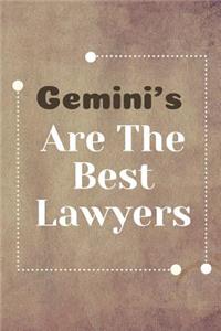 Gemini's Are The Best Lawyers
