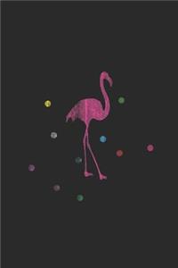Colorful Bubble With Flamingo