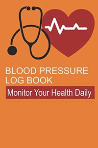 Blood Pressure Log Book