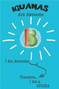 Iguana Are Awesome I Am Awesome There For I Am a Iguana