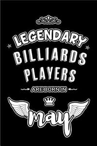 Legendary Billiards Players are born in May