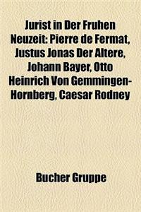 Jurist in Der Fruhen Neuzeit