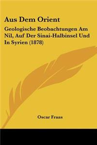 Aus Dem Orient