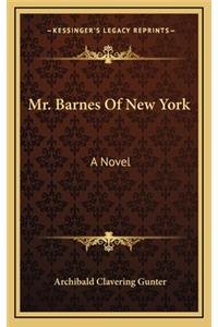 Mr. Barnes of New York