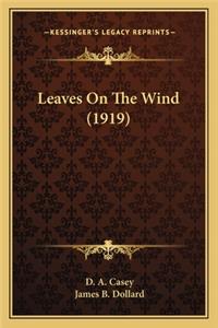 Leaves on the Wind (1919)