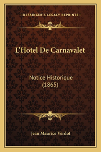 L'Hotel De Carnavalet