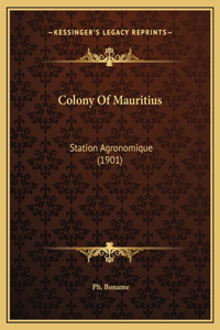 Colony Of Mauritius