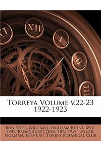 Torreya Volume V.22-23 1922-1923