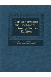 Der Ackermann Aus Boehmen;