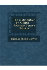 The Distribution of Wealth