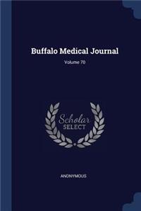 Buffalo Medical Journal; Volume 70