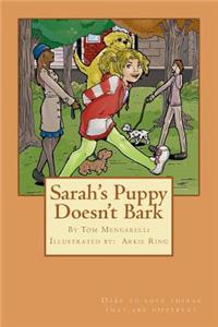Sarah's Puppy Doesn't Bark