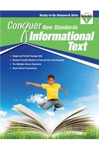 Conquer New Standards Informational Text (Grade 1) Workbook