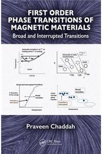 First Order Phase Transitions of Magnetic Materials