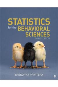 Statistics for the Behavioral Sciences