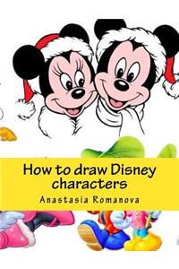 How to draw Disney characters