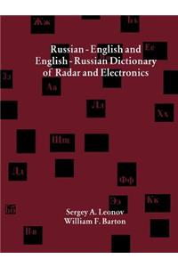 Russian-English and English-Russian Dictionary of Radar and Electronics