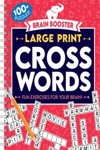 Brain Booster: Large Print Crosswords