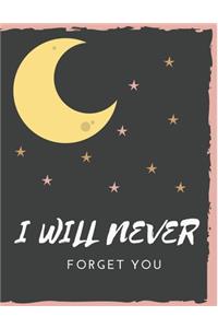 I Will Never Forget You